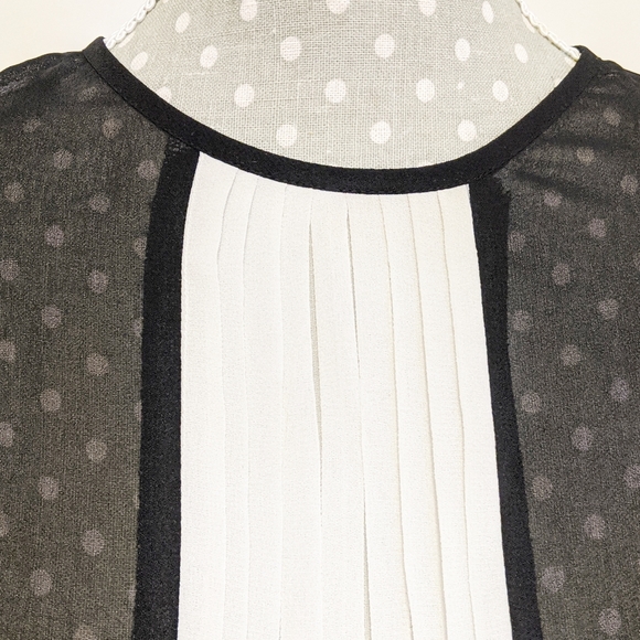 ASOS Sheer Long-Sleeve Blouse - Picture 5 of 9